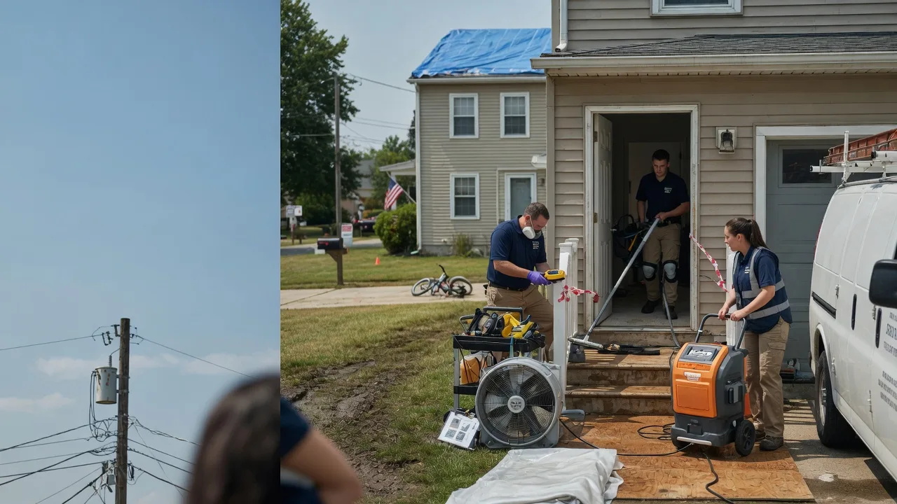 Water Damage Repair in Harts, WV near me